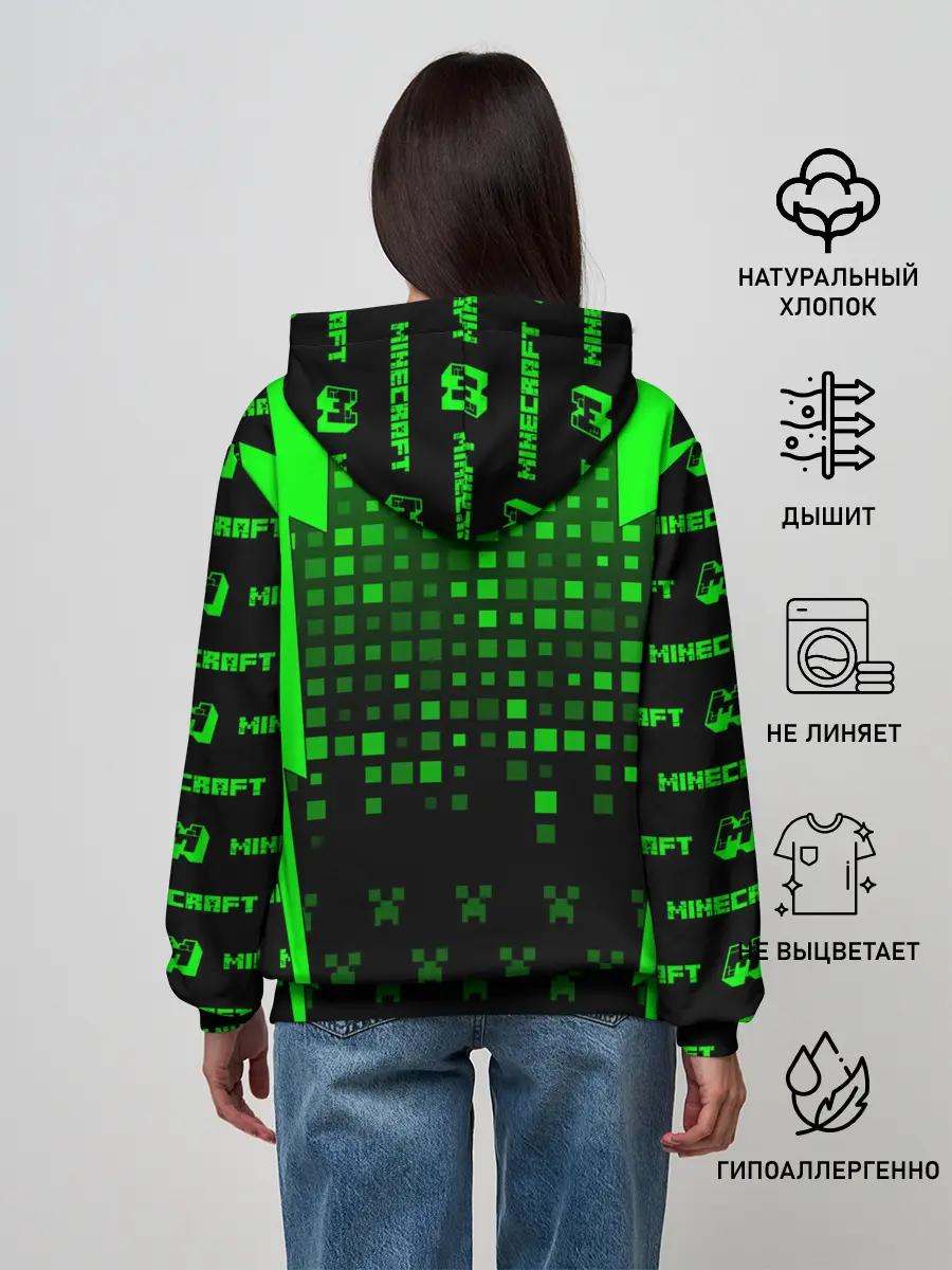 Женское худи / Minecraft
