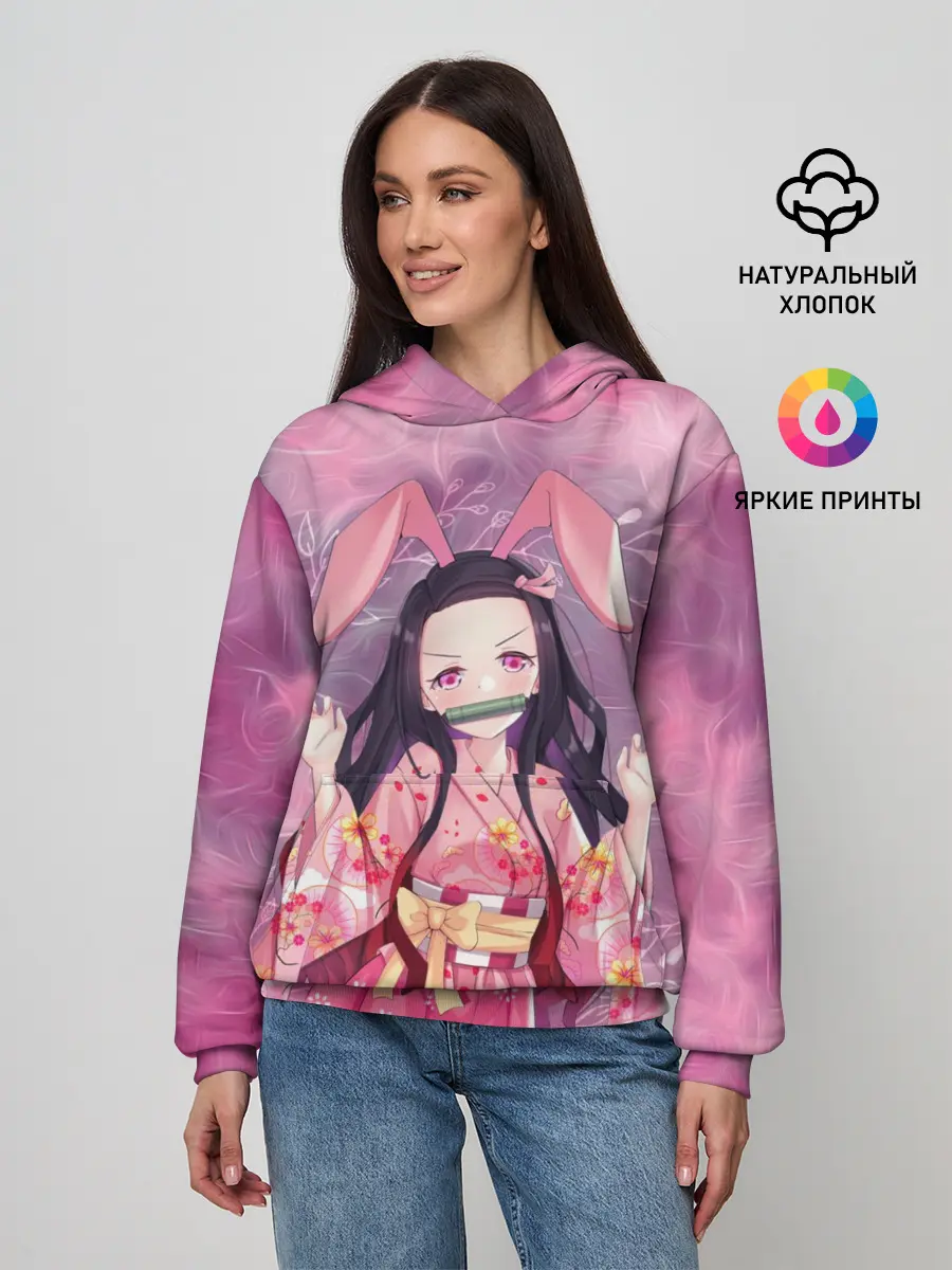 Женское худи / Незуко Камадо