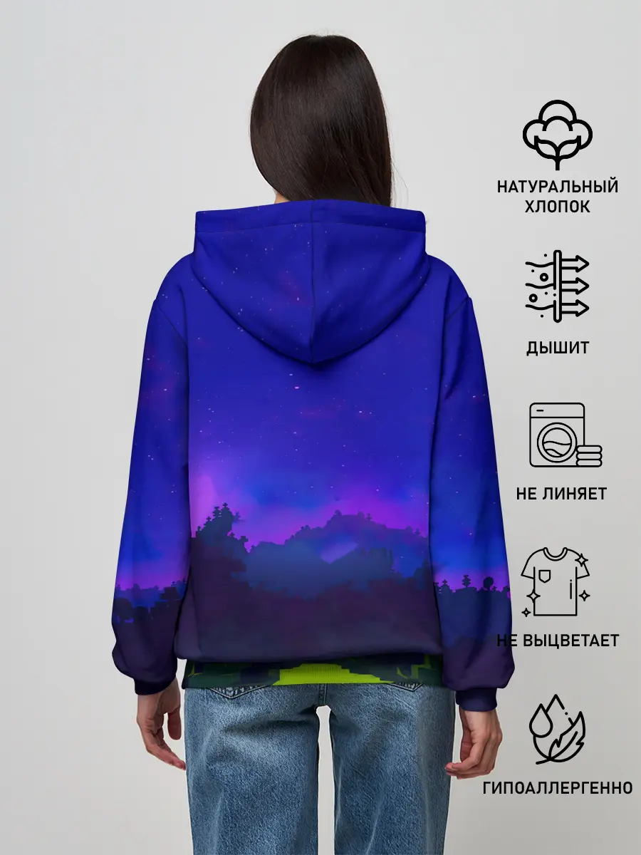 Женское худи / Minecraft