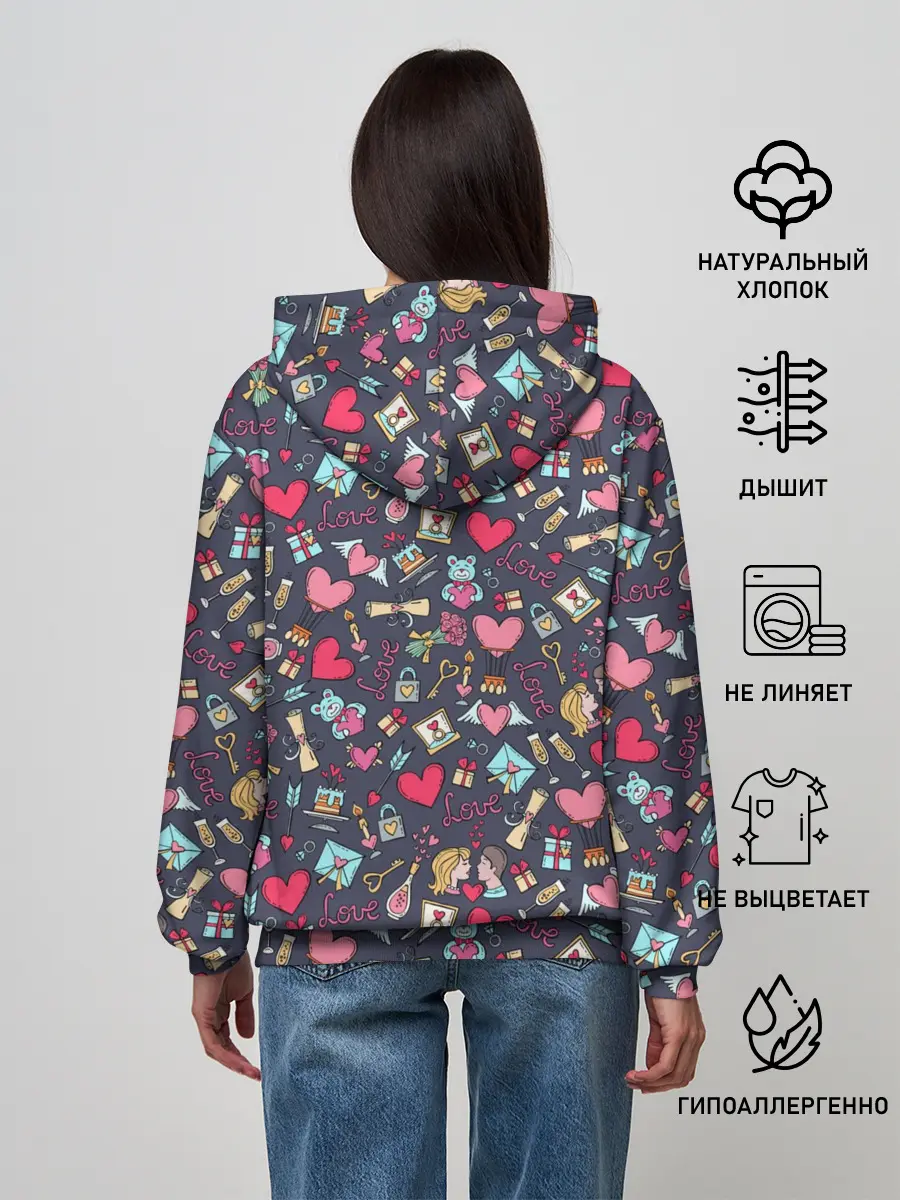 Женское худи / LOVE