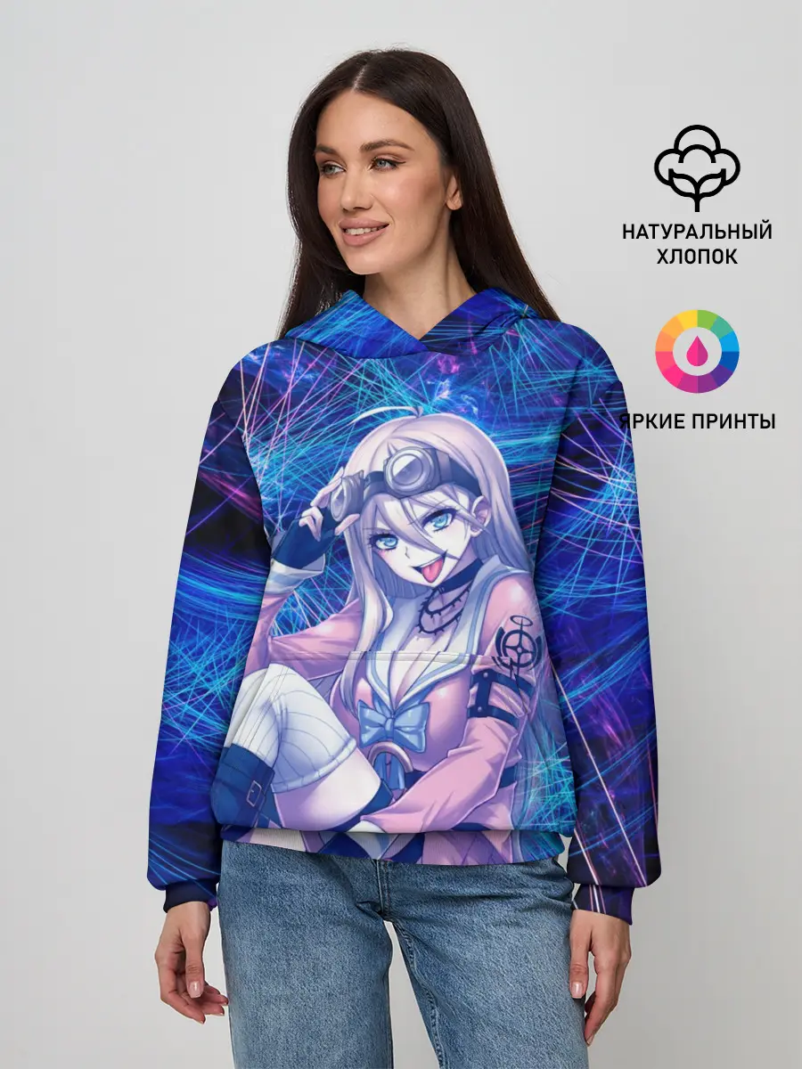 Женское худи / Danganronpa neon