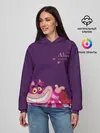Женское худи / Чеширский Кот