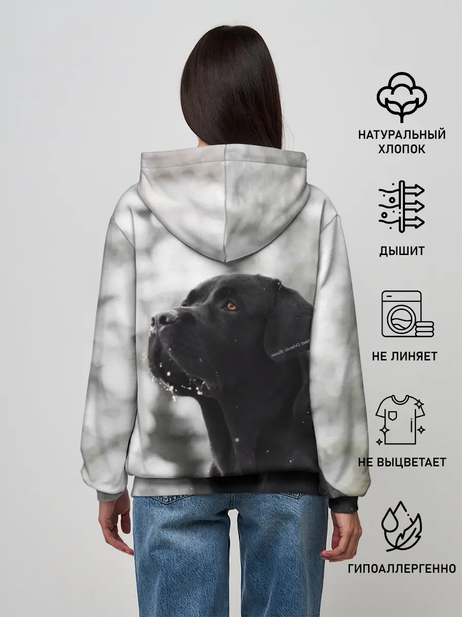 Женское худи / Лабрадор Марк