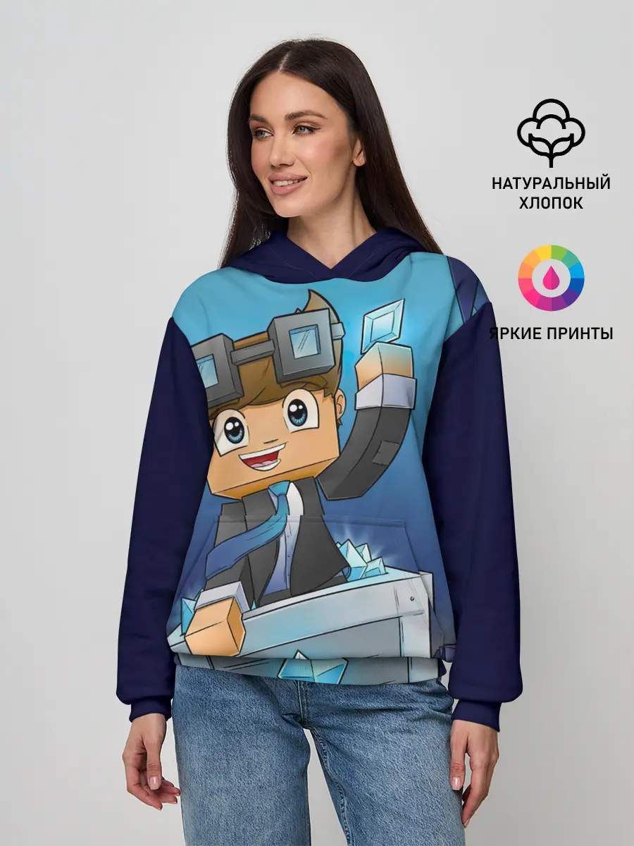 Женское худи / Minecraft