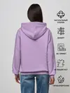 Женское худи / Глициниевый цвет