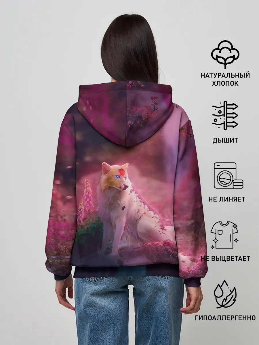Женское худи / Лисичка