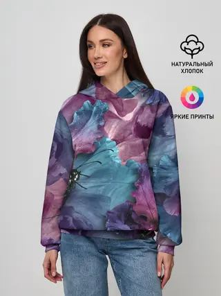 Женское худи / Цветы