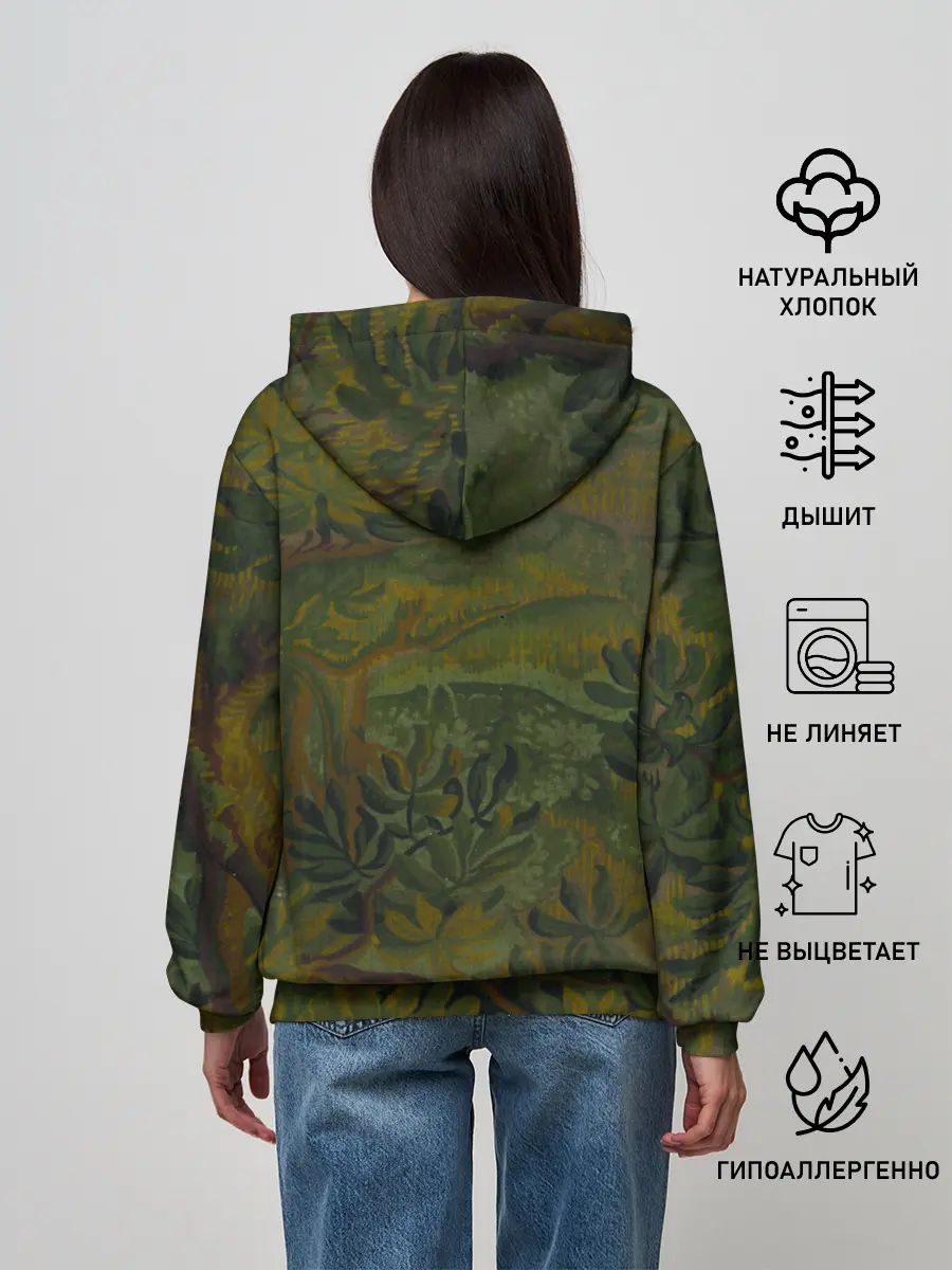 Женское худи / Зеркальный лес