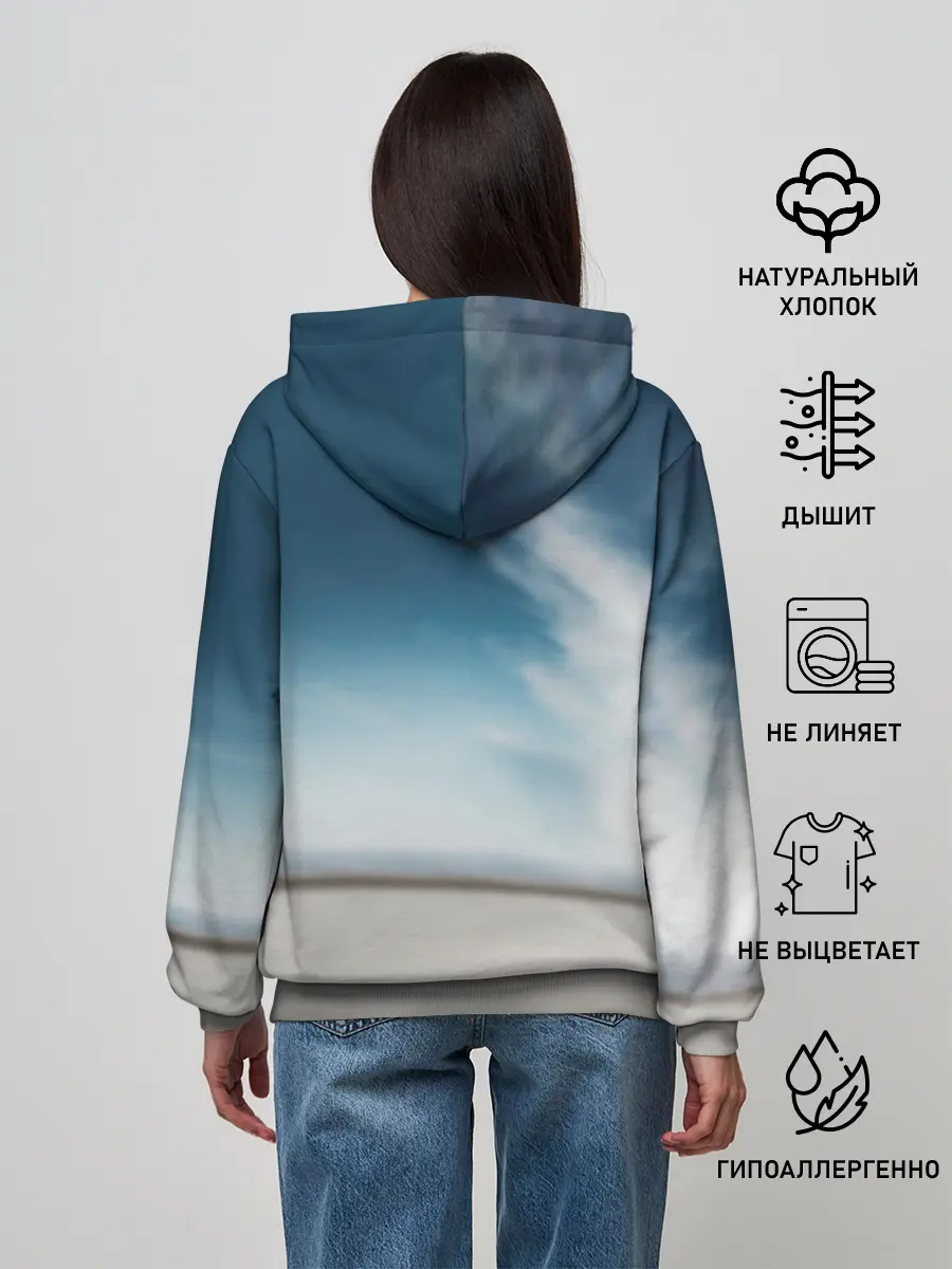 Женское худи / Tesla Model 3