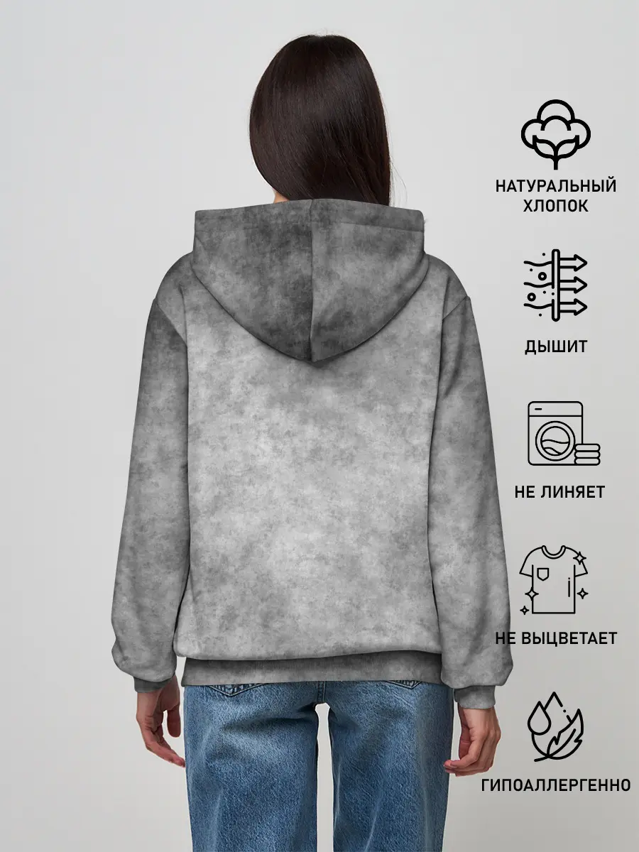 Женское худи / Енот