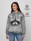 Женское худи / Енот