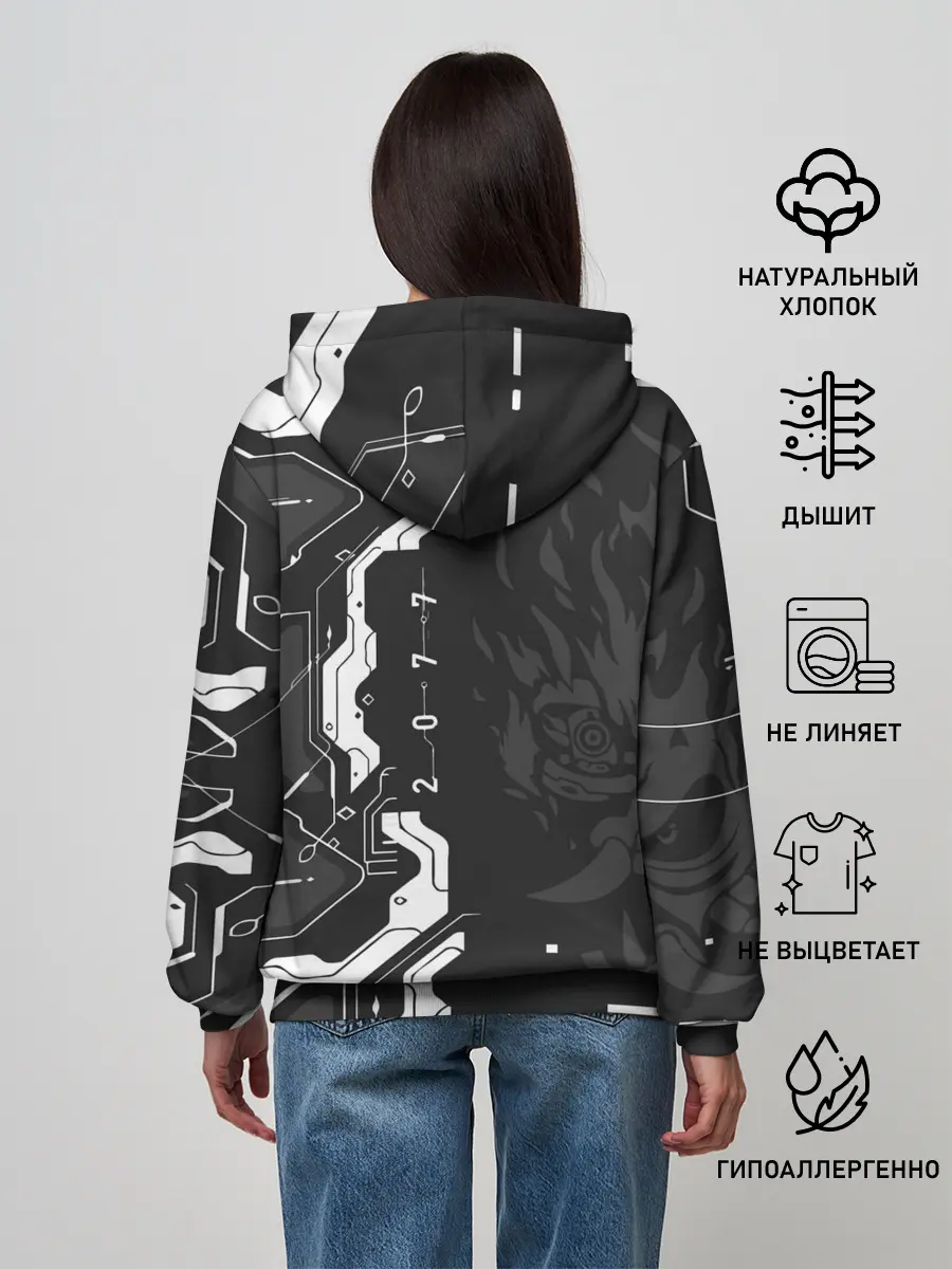 Женское худи / Cyberpunk 2077 Tech