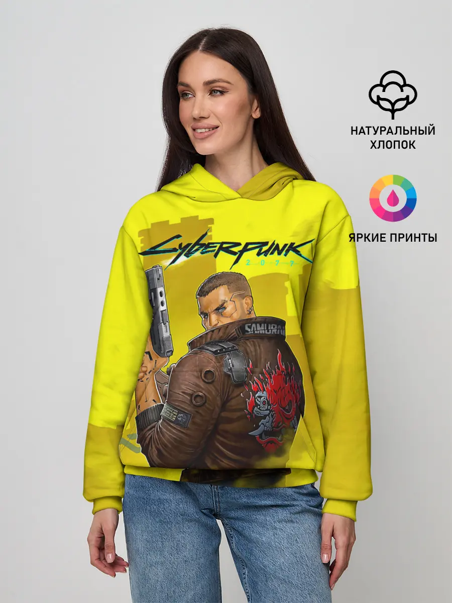 Женское худи / Cyberpunk 2077
