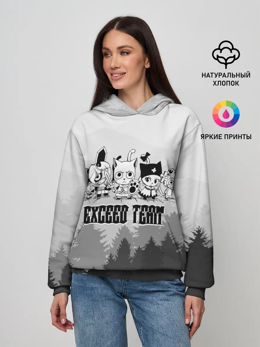 Женское худи / Exceed Team