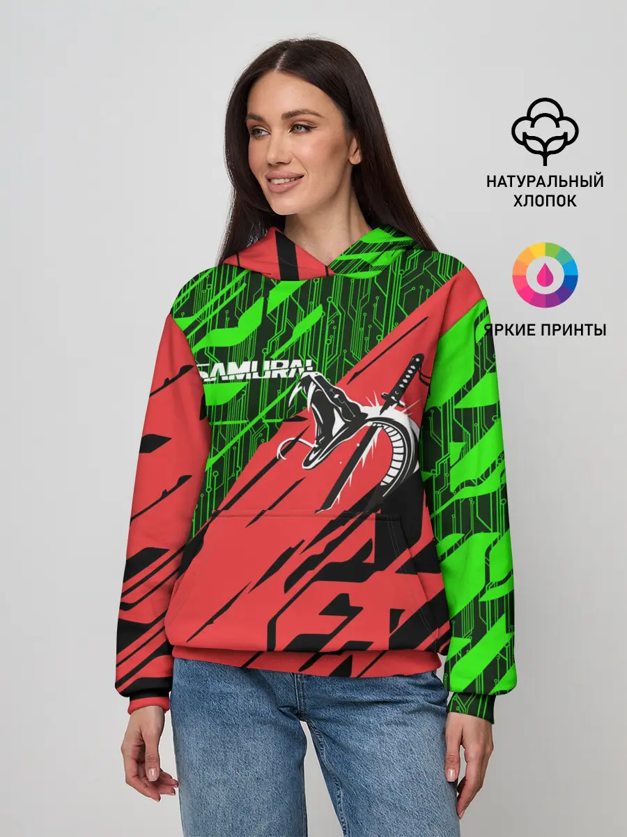 Женское худи / CYBERPUNK 2077