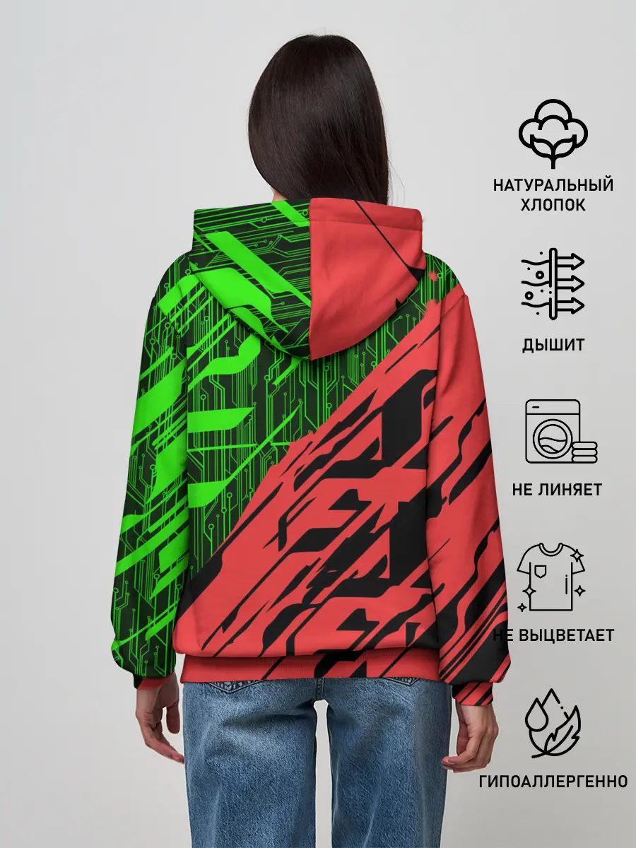 Женское худи / CYBERPUNK 2077