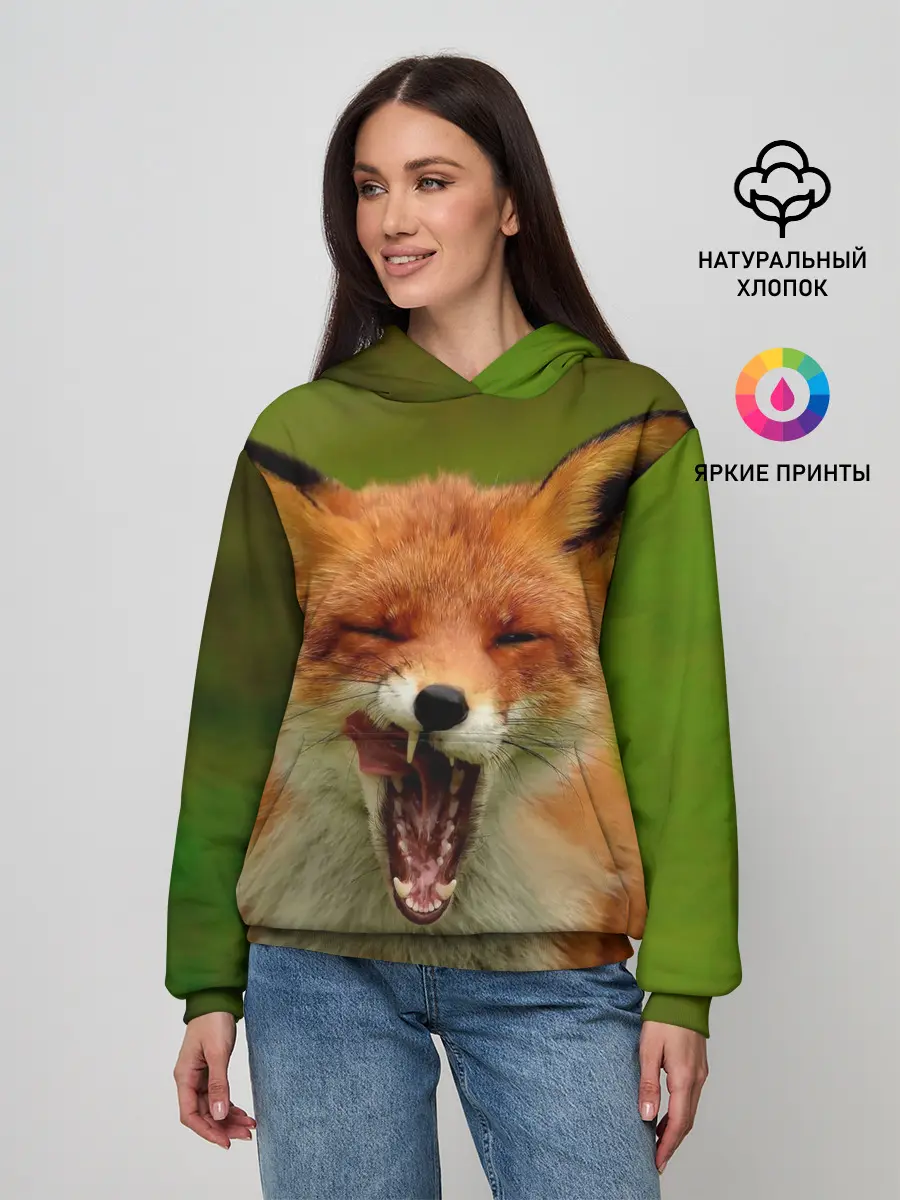 Женское худи / Лисица
