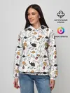 Женское худи / Коты