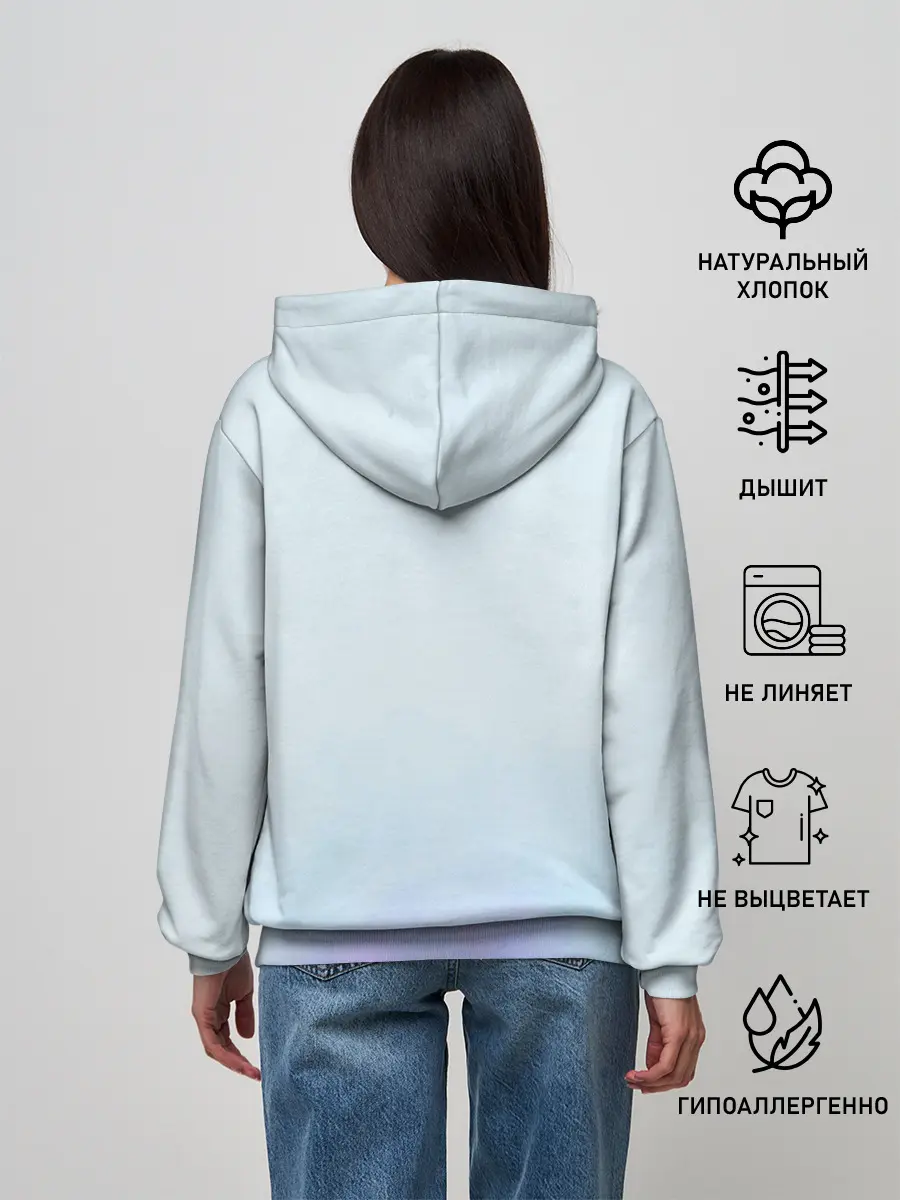 Женское худи / Air flowers