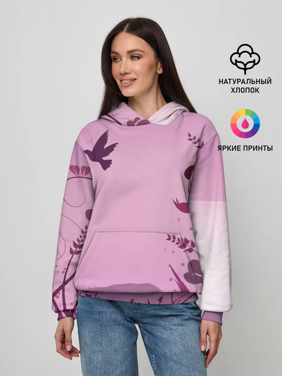 Женское худи / Природа