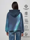 Женское худи / Северное Сияние