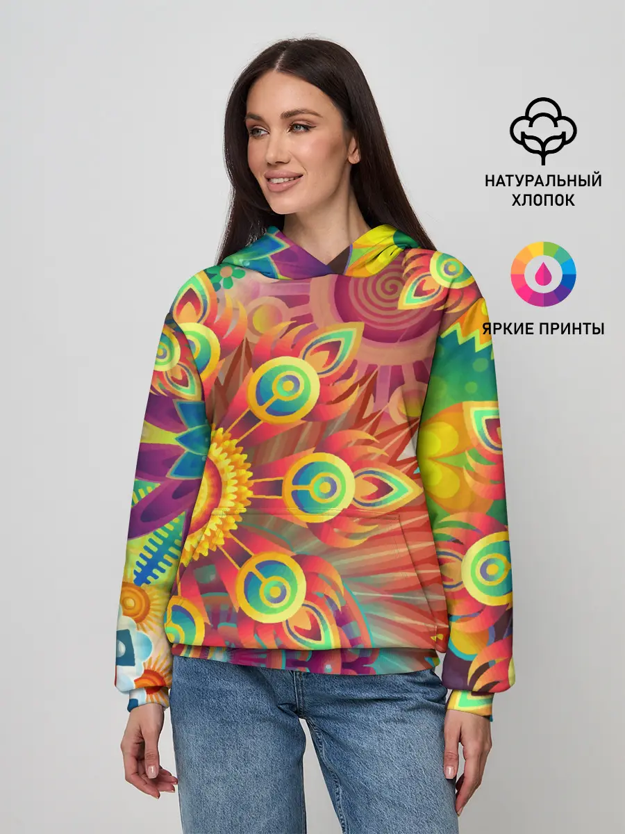 Женское худи / Тропики