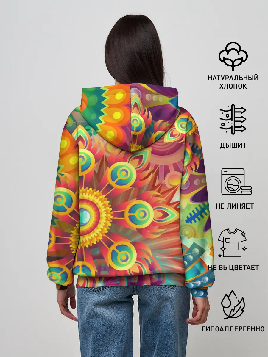 Женское худи / Тропики