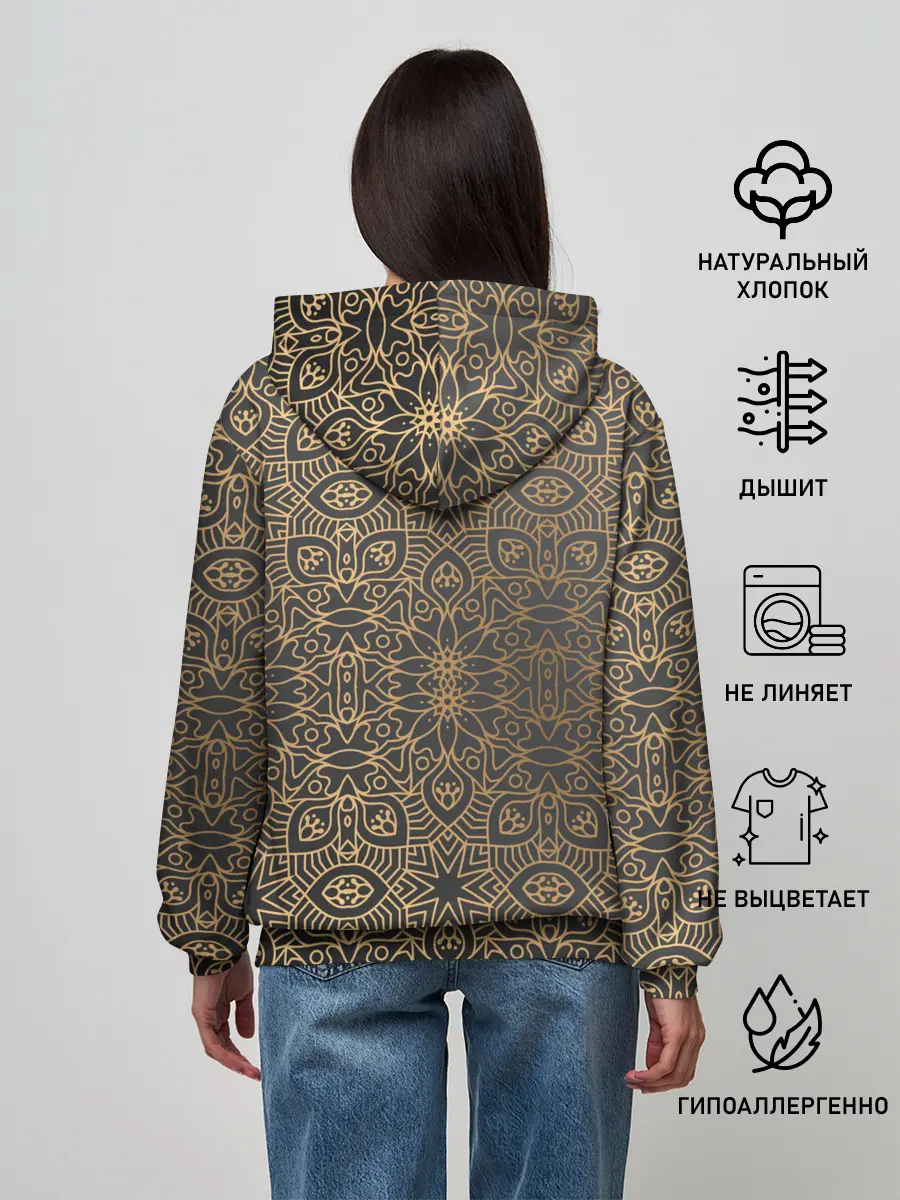 Женское худи / ПерсидСкие Узоры