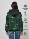 Женское худи / ЗЕЛЁНОЕ ИЗЛУЧЕНИЕ