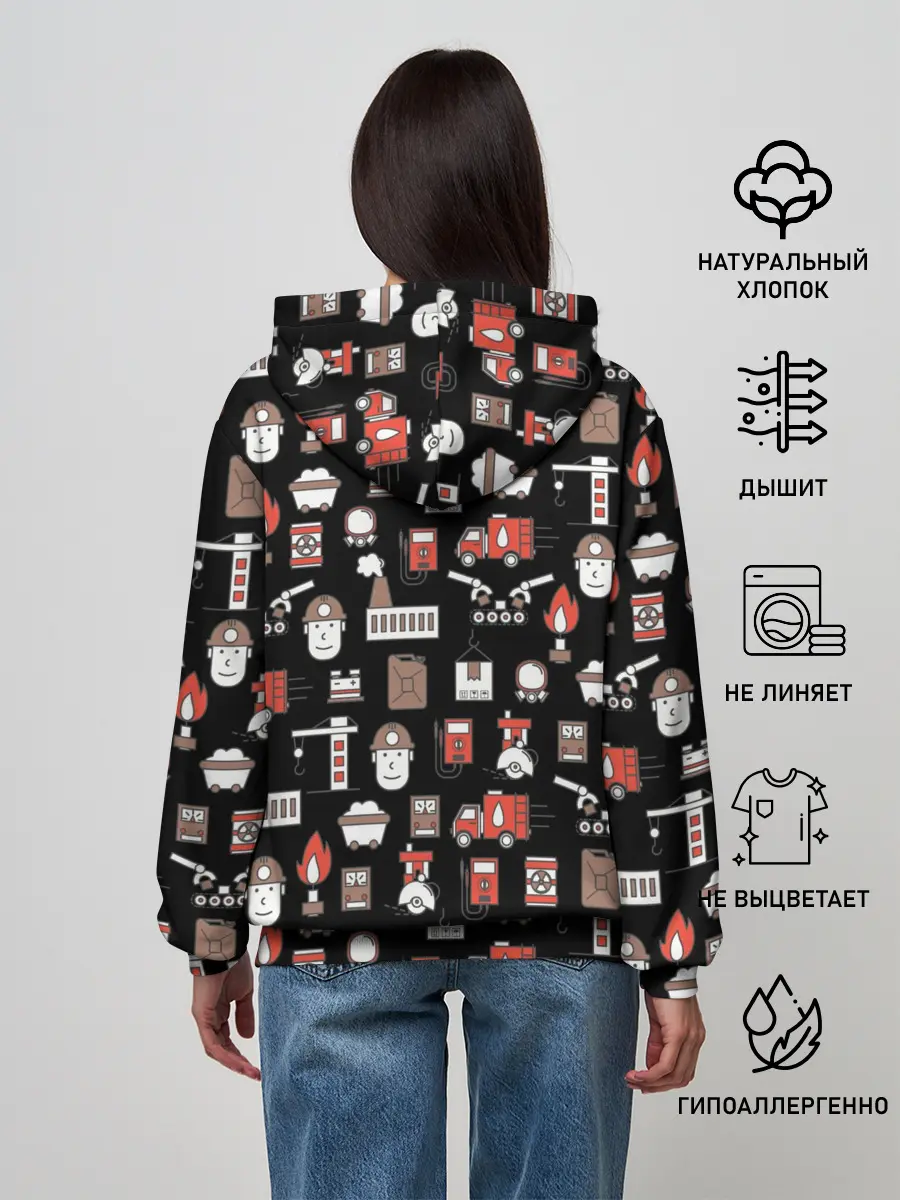 Женское худи / Металлург