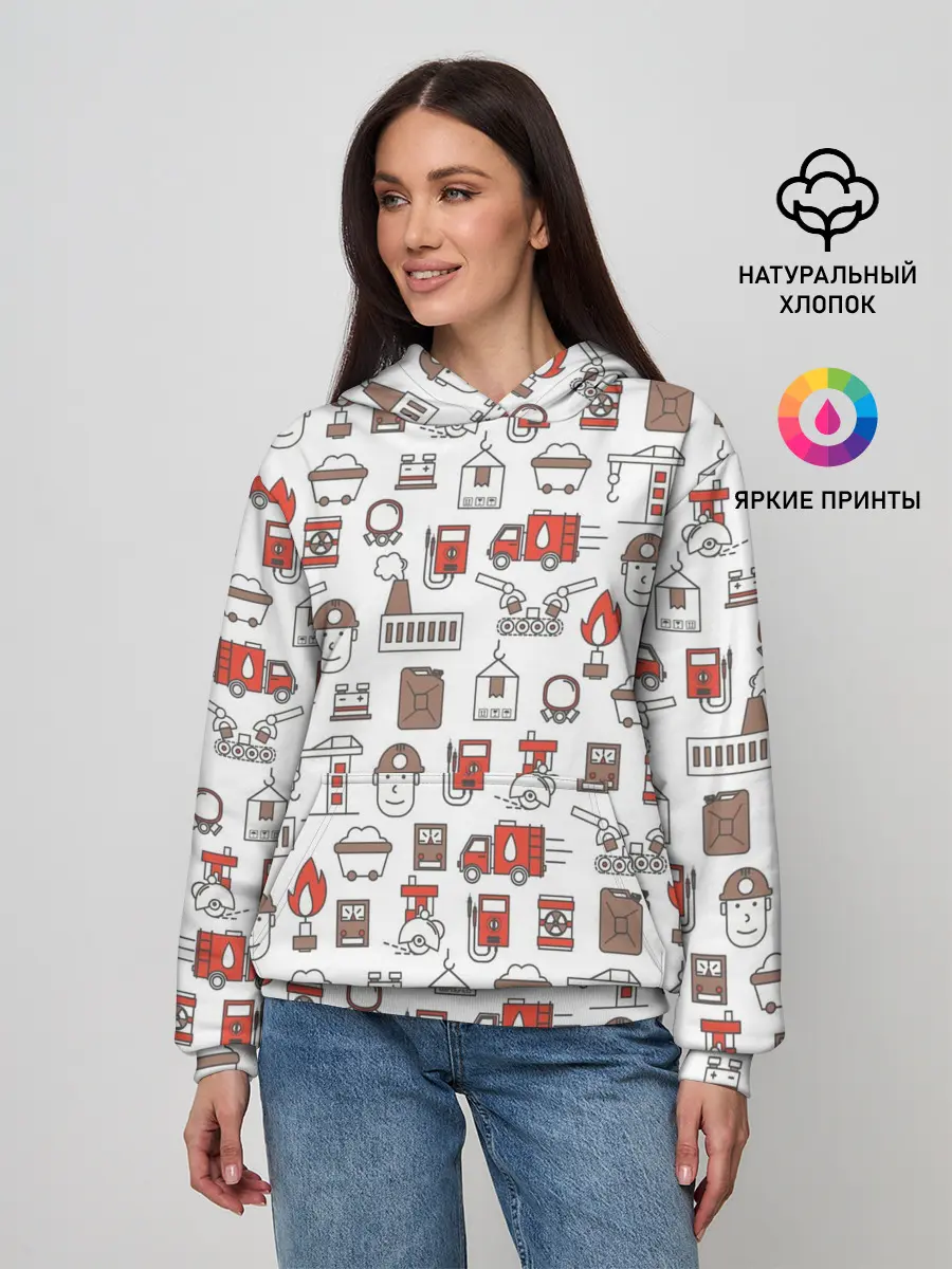 Женское худи / Металлург