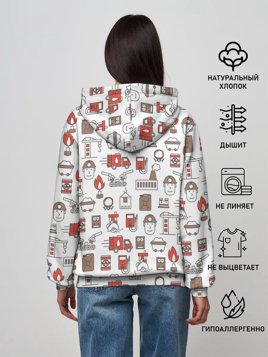 Женское худи / Металлург