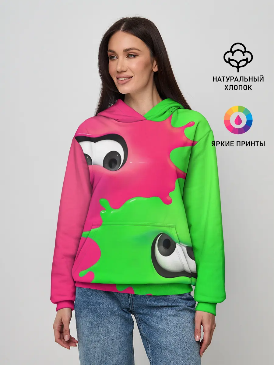 Женское худи / Splatoon