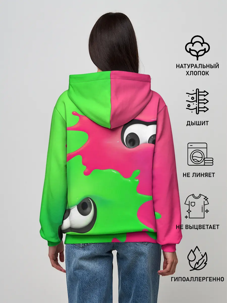 Женское худи / Splatoon
