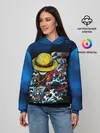 Женское худи / Луффи пират Соломенной Шляпы