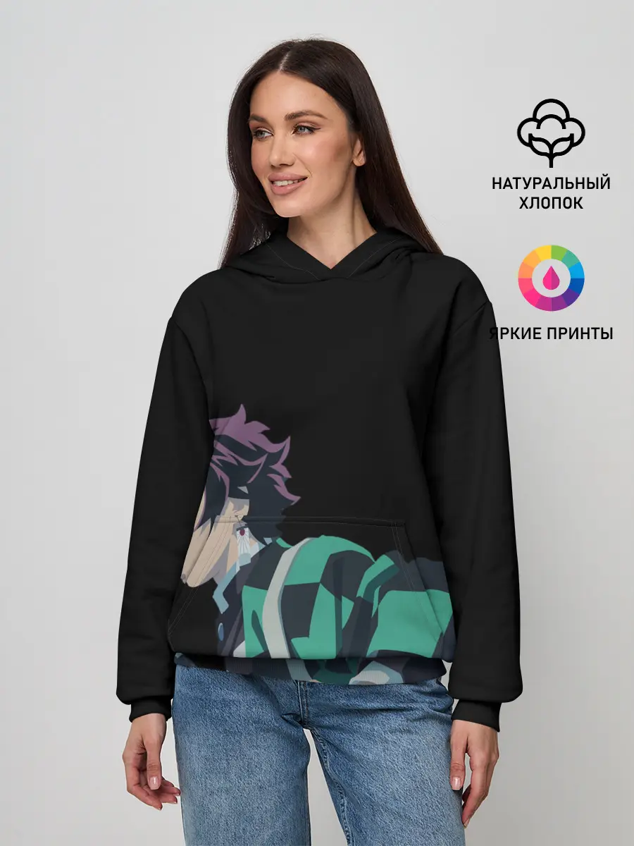 Женское худи / Tanjirou Kamado