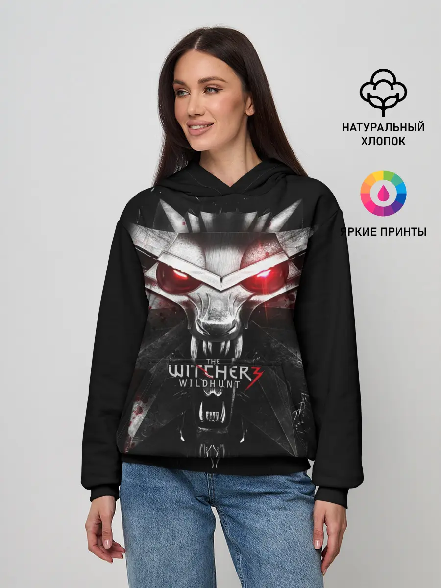 Женское худи / THE WITCHER LOGO