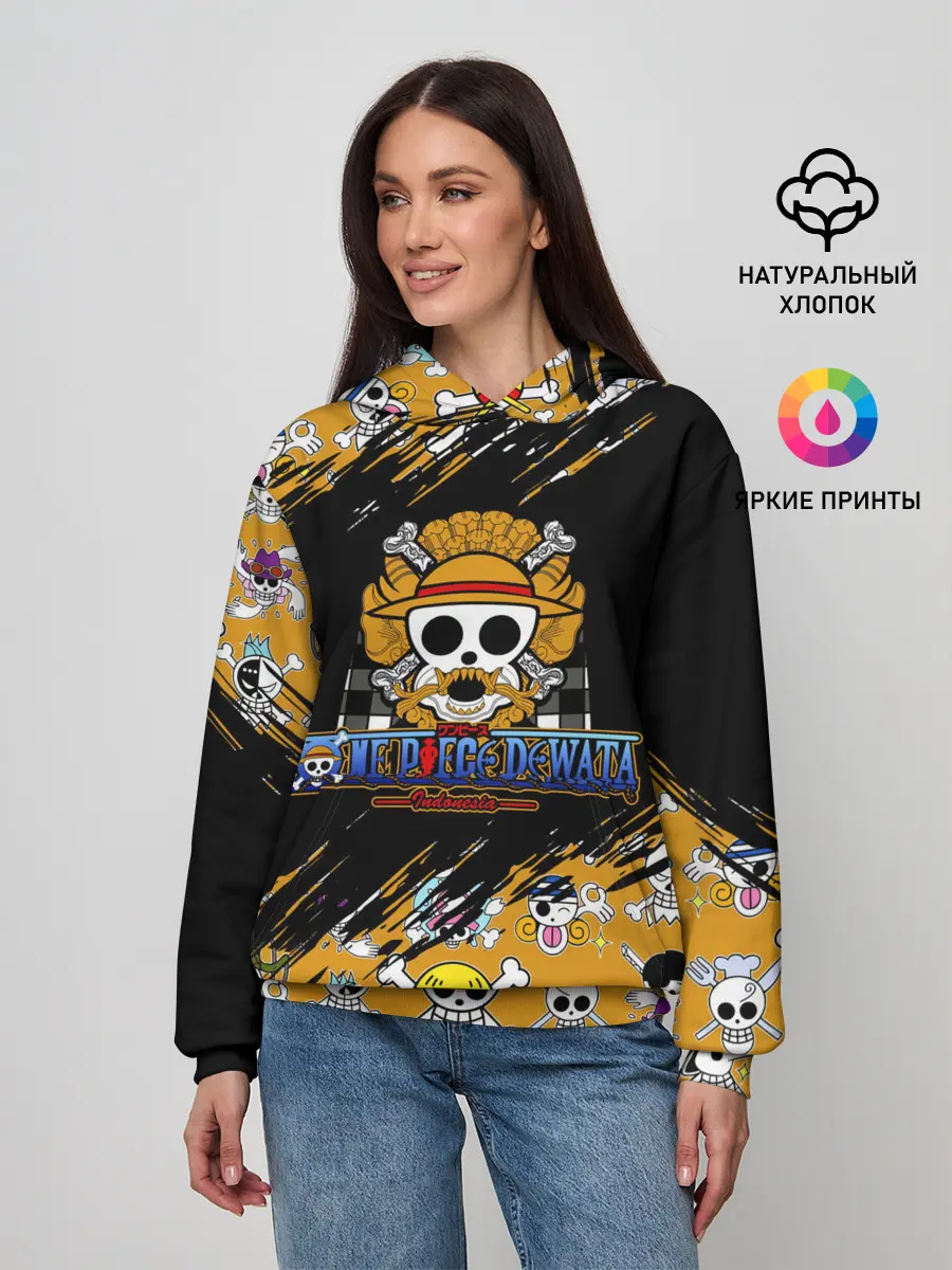 Женское худи / One Piece Dewata Indonesia