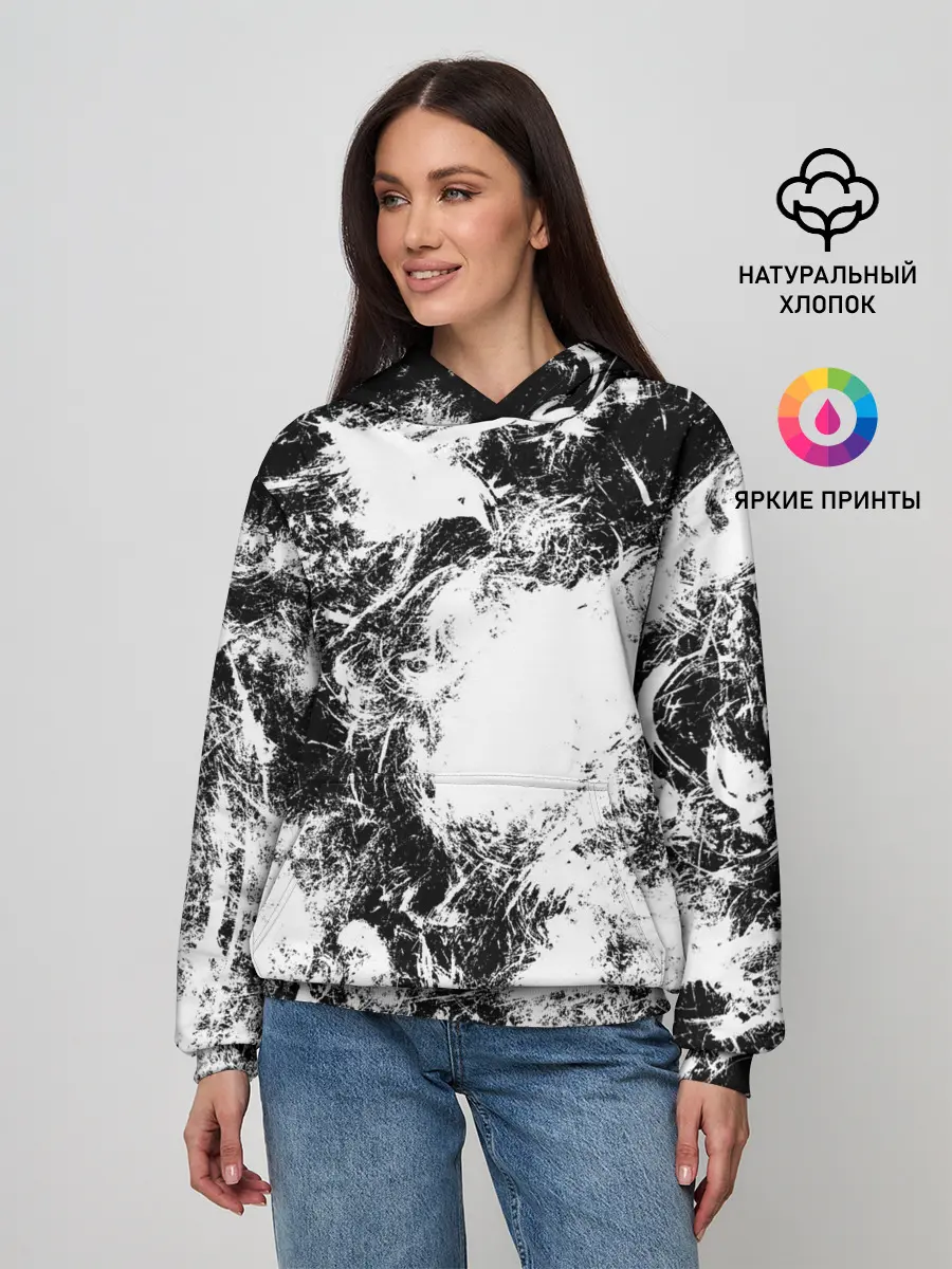 Женское худи / Абстракция