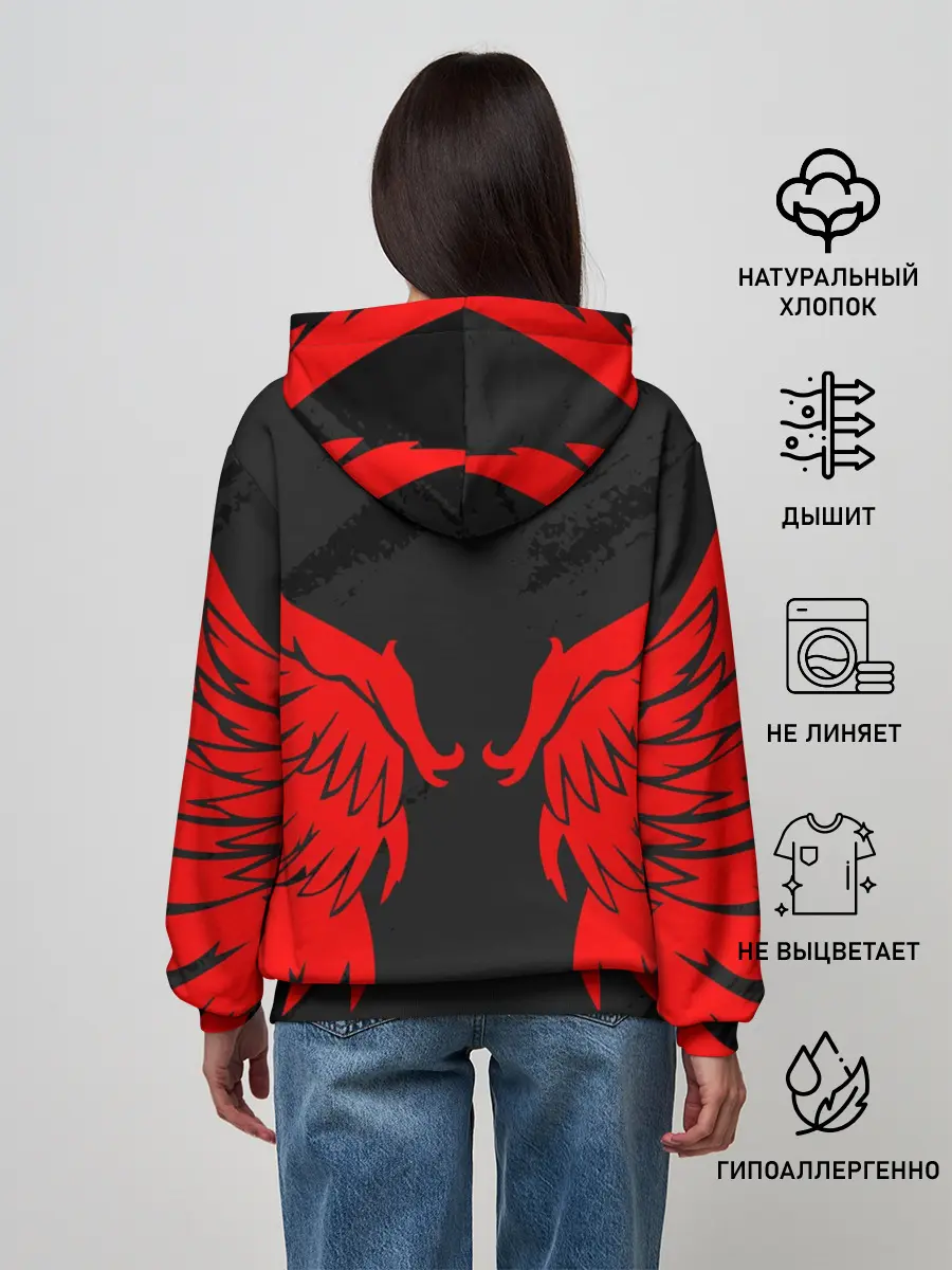 Женское худи / SUZUKI / СУЗУКИ / МОТОСПОРТ