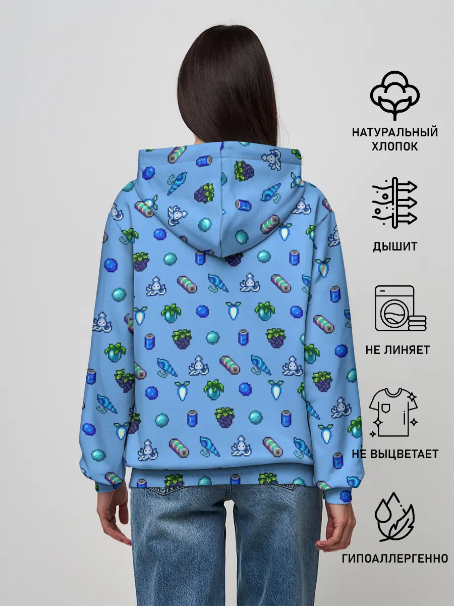 Женское худи / Stardew valley. Pattern