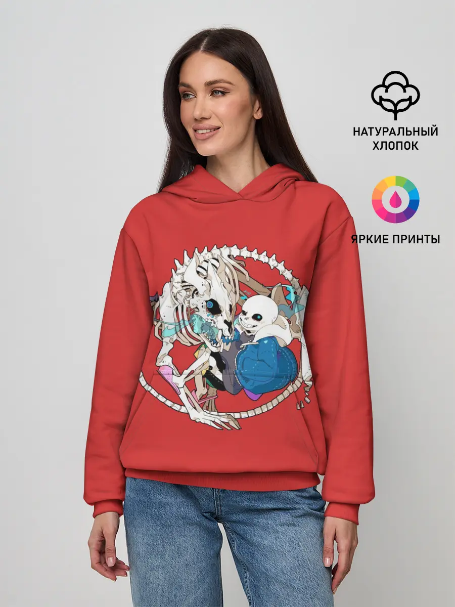Женское худи / Снас и дракон