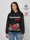 Женское худи / KAWASAKI NINJA / КАВАСАКИ