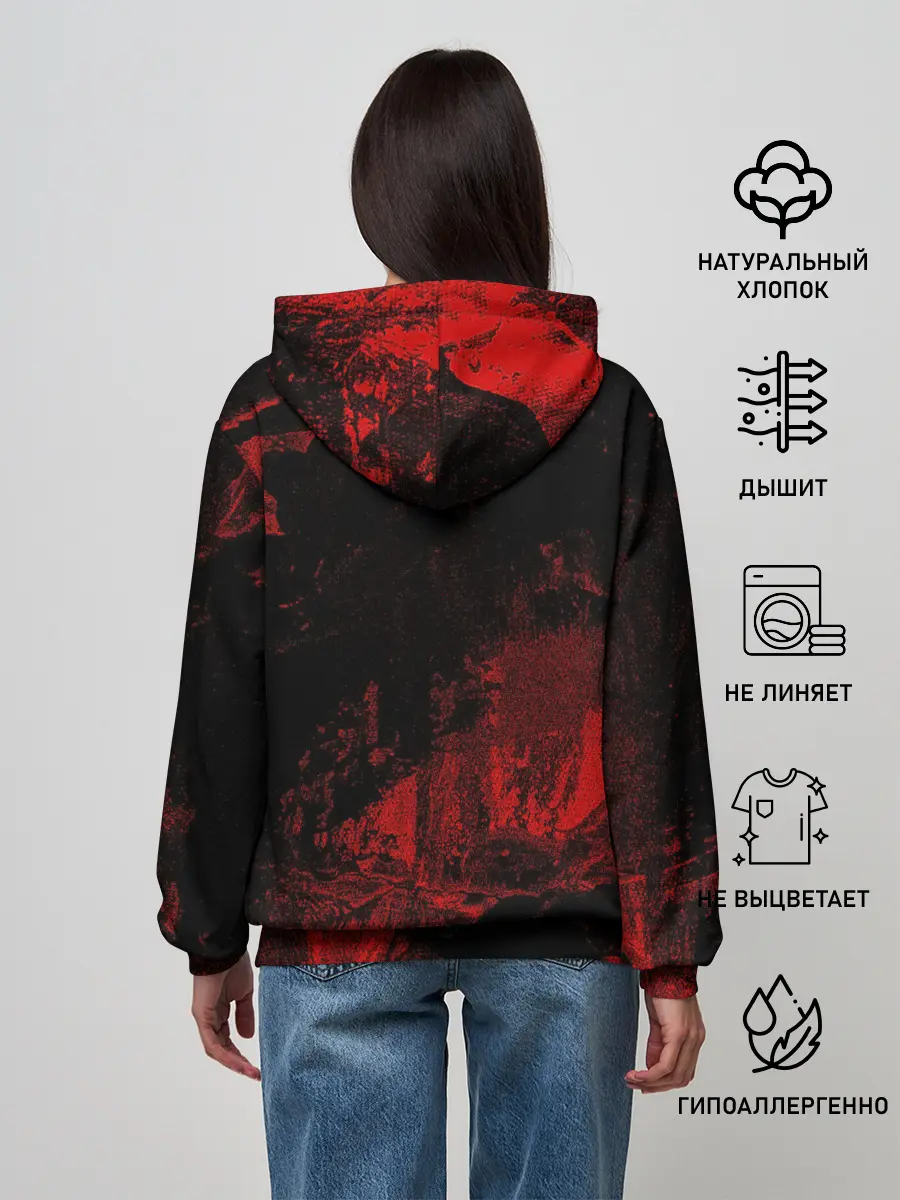 Женское худи / Манки Д. Луффи пират Соломенной Шляпы