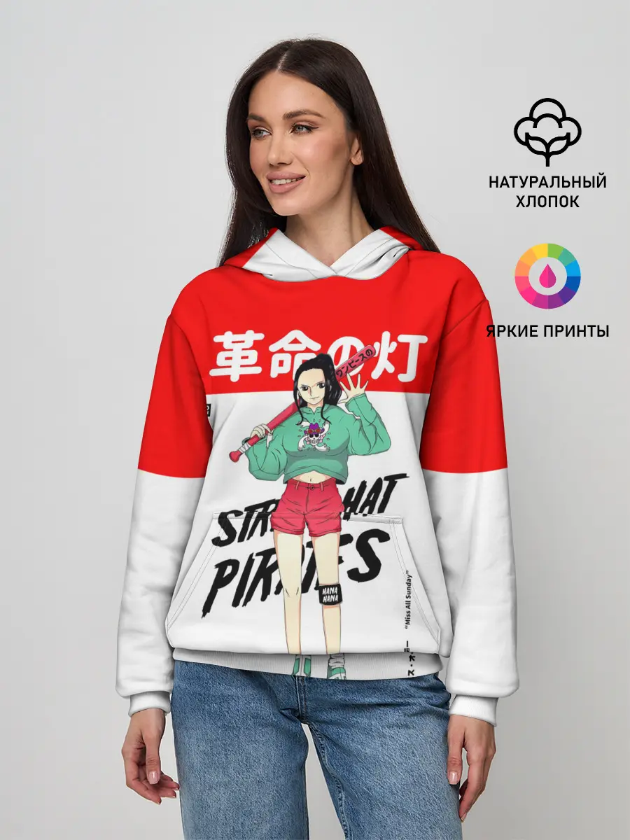 Женское худи / Нико Робин | One Piece. Большой куш
