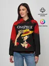 Женское худи / Луффи One Piece. Большой куш