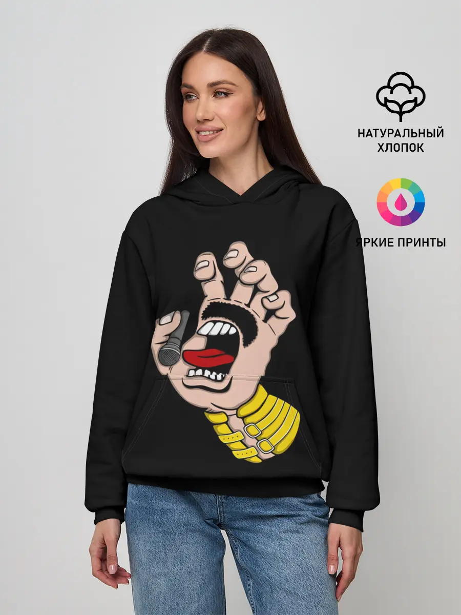 Женское худи / Рука Меркьюри