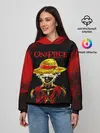 Женское худи / One Piece. Большой куш Луффи