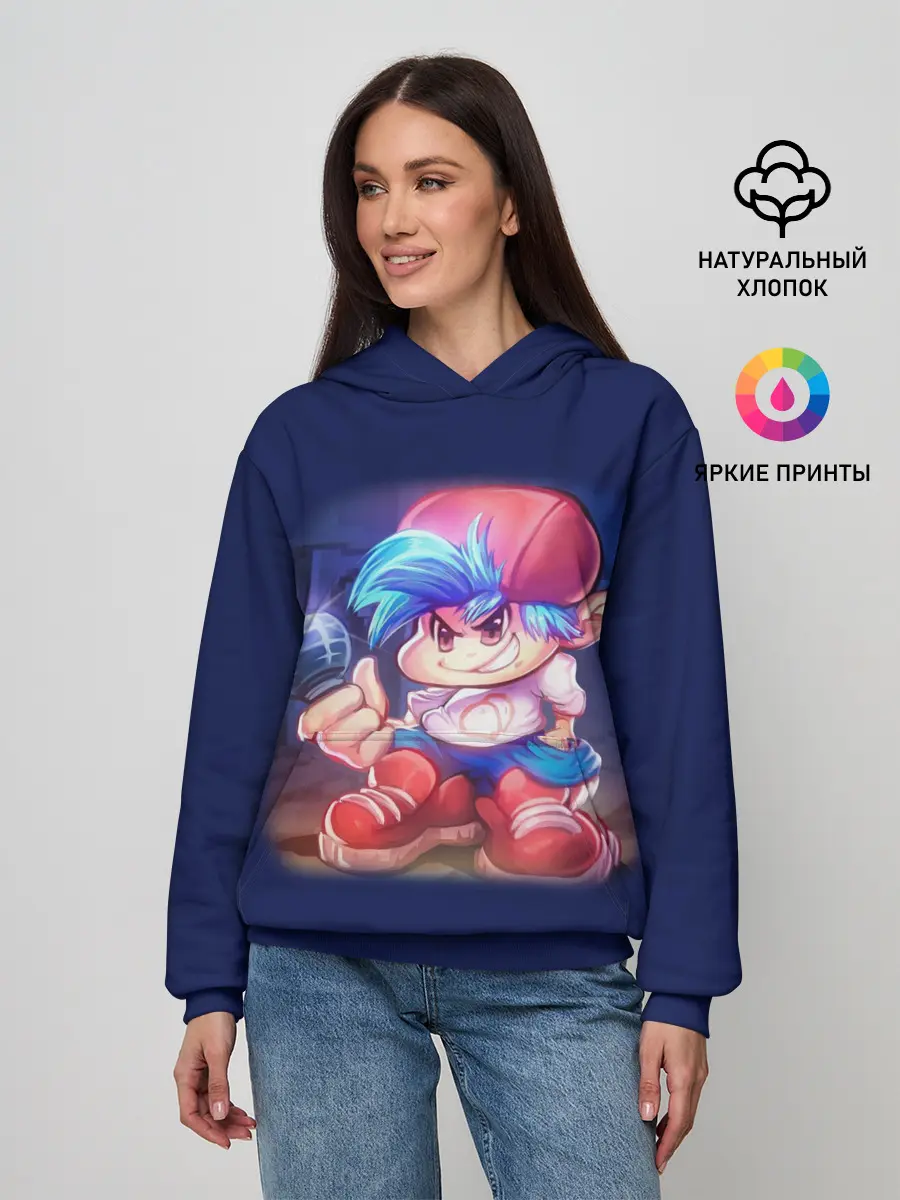 Женское худи / Friday Night Funkin Бойфренд