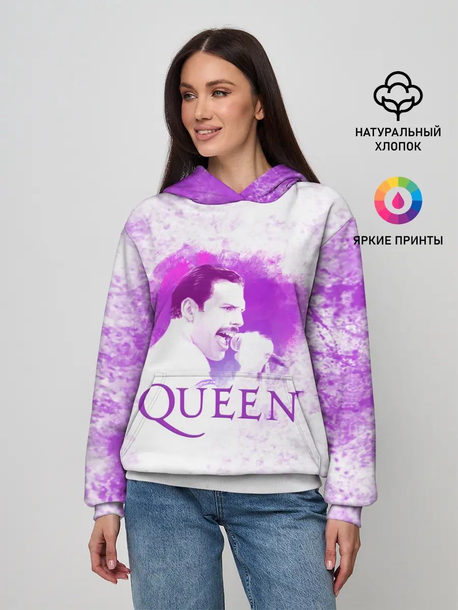 Женское худи / Freddie Mercury | Queen